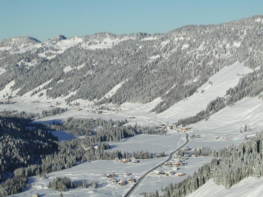 Alpenrösle Lägenhet Balderschwang Exteriör bild